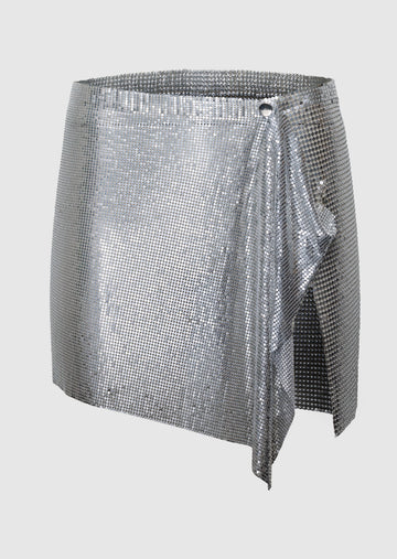 Metal chain skirt